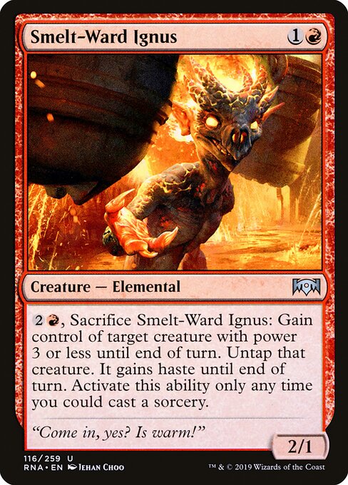 Smelt-Ward Ignus - Ravnica Allegiance - 116
