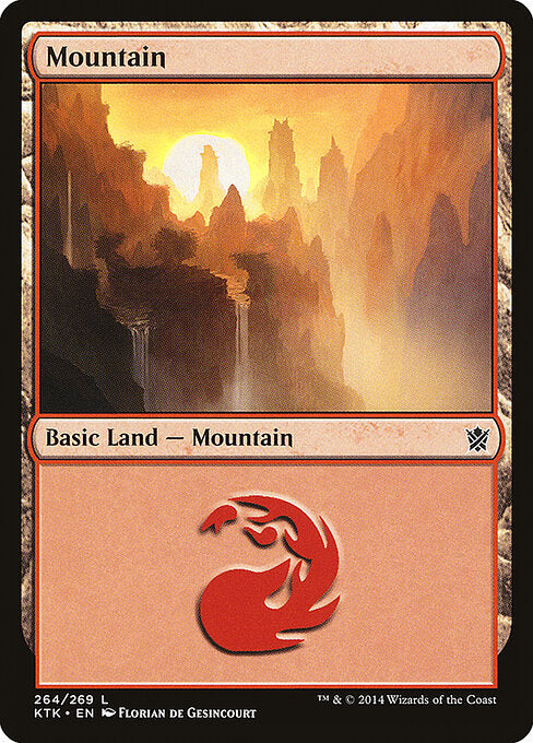 Mountain - Khans of Tarkir - 264