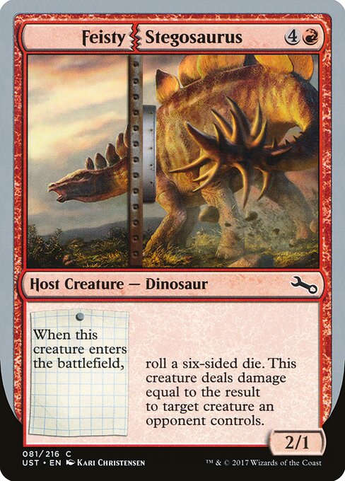 Feisty Stegosaurus - Unstable - 81