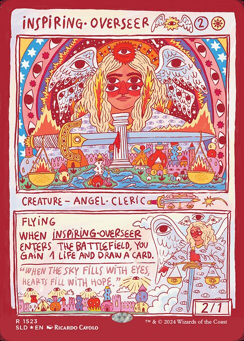 Inspiring Overseer - Secret Lair Drop - 1523
