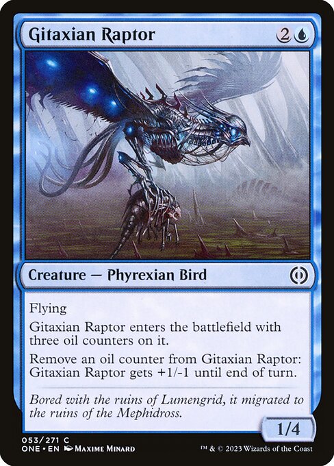 Gitaxian Raptor - Phyrexia: All Will Be One - 53