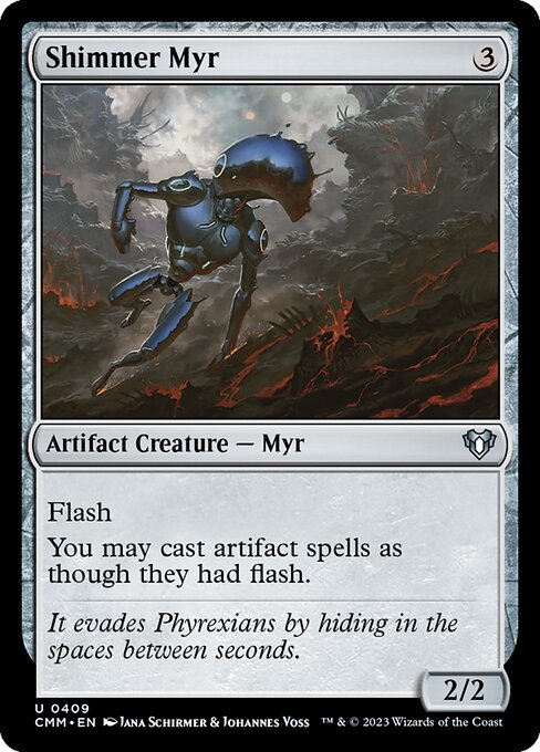 Shimmer Myr - Commander Masters - 409