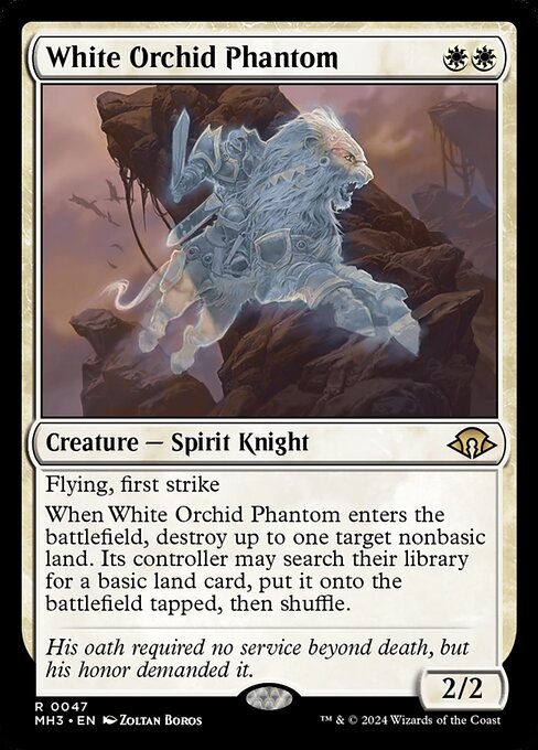 White Orchid Phantom - Modern Horizons 3 - 47