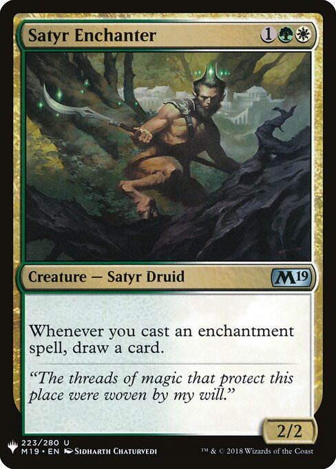Satyr Enchanter - The List - M19-223