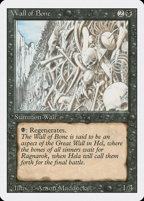 Wall of Bone - Revised Edition - 134
