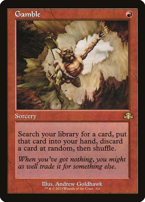Gamble - Dominaria Remastered - 321