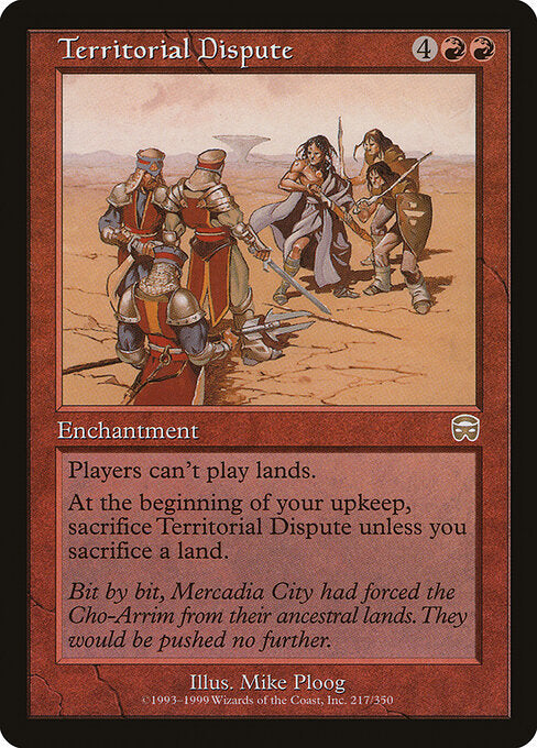 Territorial Dispute - Mercadian Masques - 217
