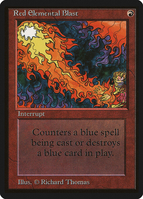 Red Elemental Blast - Limited Edition Beta - 170