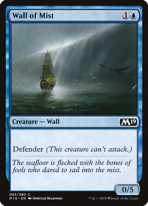 Wall of Mist - Core Set 2019 - 83