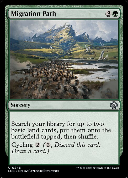Migration Path - The Lost Caverns of Ixalan Commander - 246