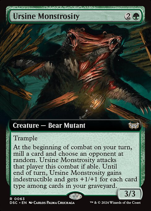 Ursine Monstrosity - Duskmourn: House of Horror Commander - 63