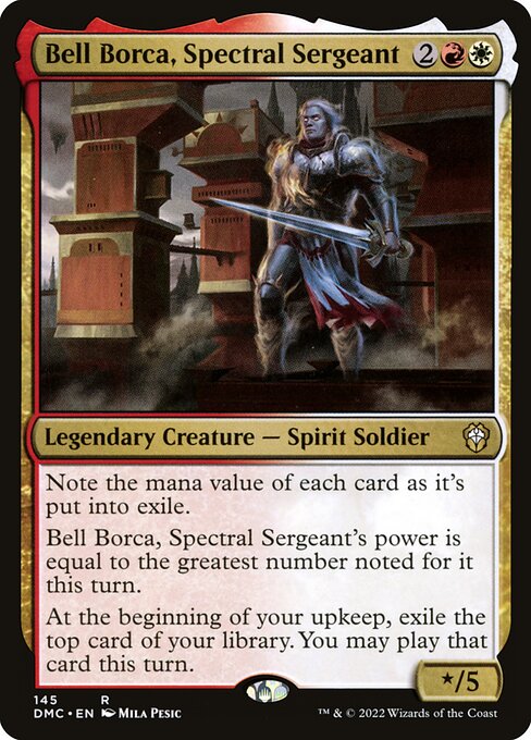 Bell Borca, Spectral Sergeant - Dominaria United Commander - 145