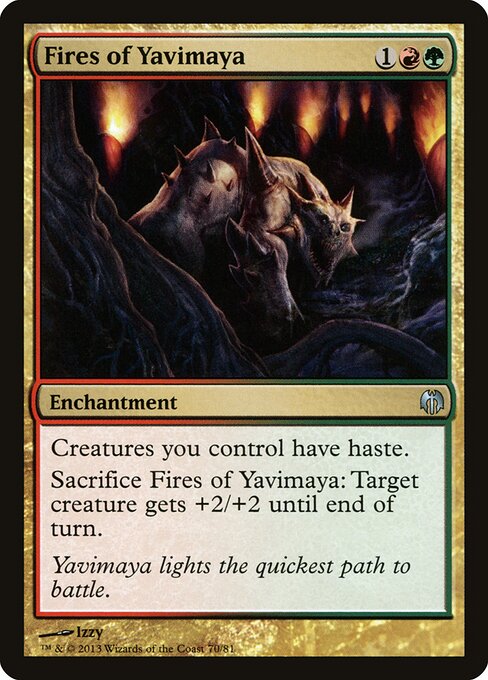 Fires of Yavimaya - Duel Decks: Heroes vs. Monsters - 70