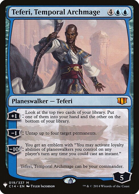 Teferi, Temporal Archmage - The List - C14-19