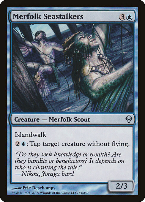Merfolk Seastalkers - Zendikar - 55