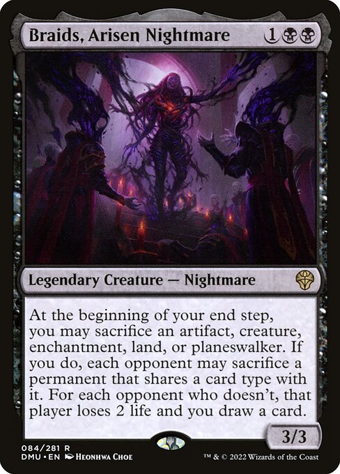 Braids, Arisen Nightmare - Dominaria United - 84