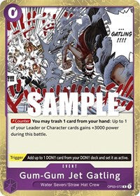 Gum-Gum Jet Gatling - Pillars of Strength - OP03-072