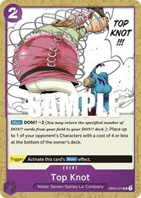 Top Knot - Pillars of Strength - OP03-074
