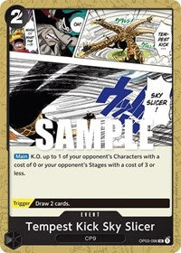 Tempest Kick Sky Slicer - Pillars of Strength - OP03-096