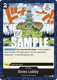 Enies Lobby - Pillars of Strength - OP03-098