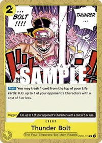 Thunder Bolt - Pillars of Strength - OP03-121
