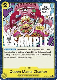 Queen Mama Chanter - ST-07: Starter Deck 7 Big Mom Pirates - ST07-017