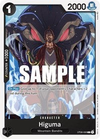Higuma - Starter Deck 8: Monkey.D.Luffy - ST08-008