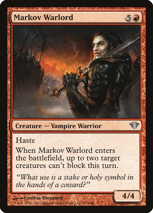 Markov Warlord - Dark Ascension - 97