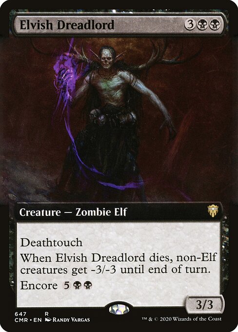 Elvish Dreadlord - Commander Legends - 647