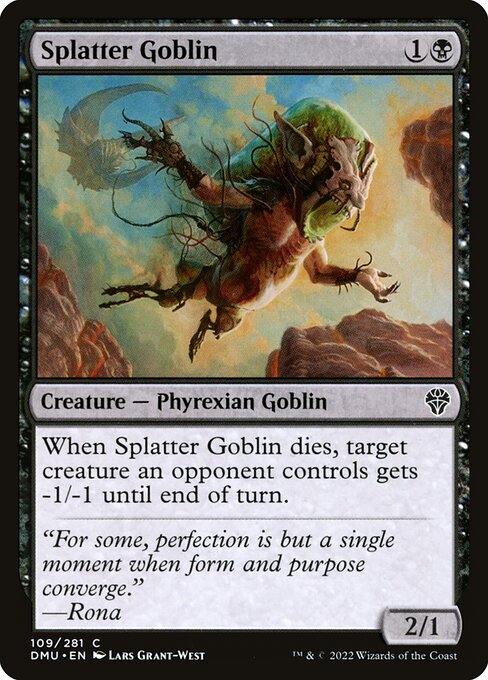 Splatter Goblin - Dominaria United - 109