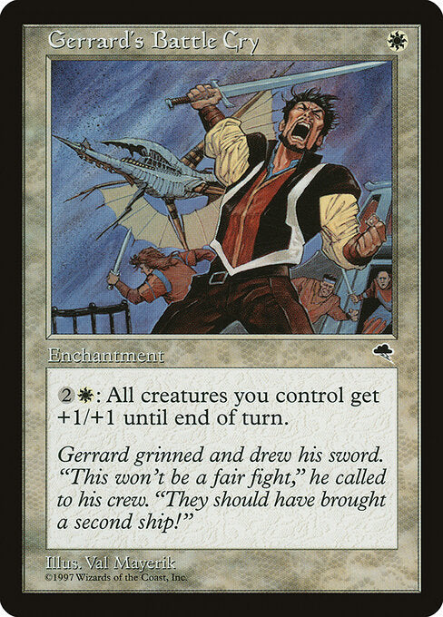 Gerrard's Battle Cry - Tempest - 21