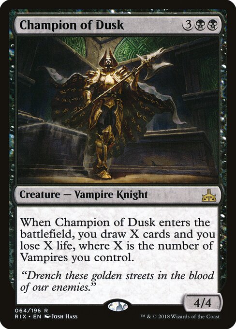 Champion of Dusk - Rivals of Ixalan - 64