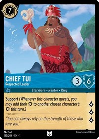 Chief Tui - Respected Leader - The First Chapter - 143/204