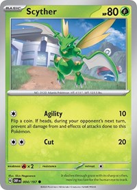 Scyther - SV03: Obsidian Flames - 004/197