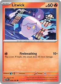 Litwick - SV03: Obsidian Flames - 036/197
