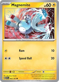 Magnemite - SV03: Obsidian Flames - 063/197