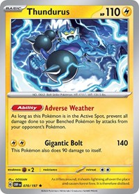Thundurus - SV03: Obsidian Flames - 070/197