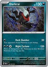 Darkrai - SV03: Obsidian Flames - 136/197