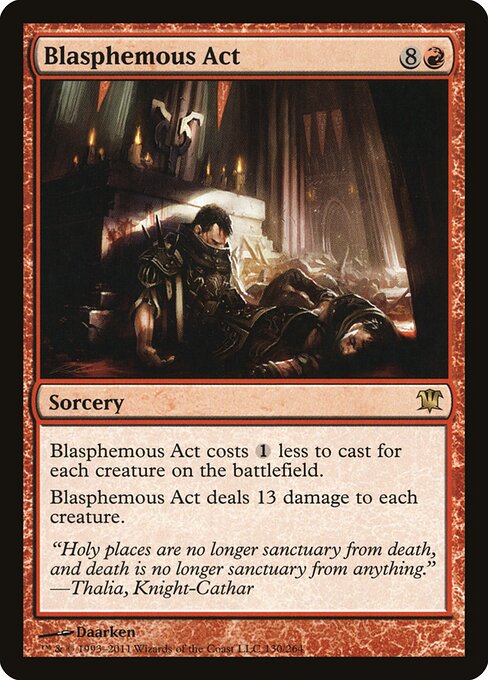 Blasphemous Act - Innistrad - 130