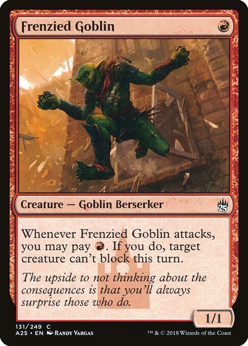 Frenzied Goblin - Masters 25 - 131