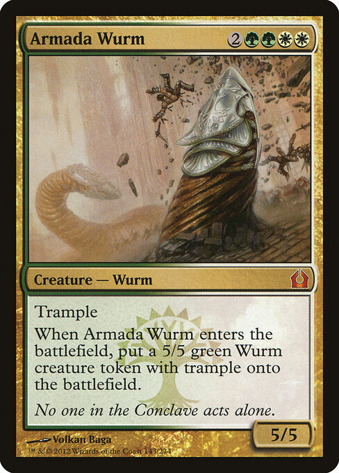 Armada Wurm - Return to Ravnica - 143