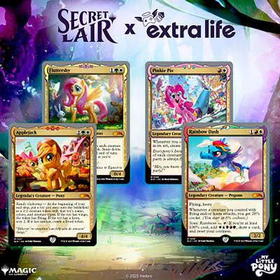 Secret Lair: Drop Series - Extra Life 2023 (Ponies: The Galloping 2)