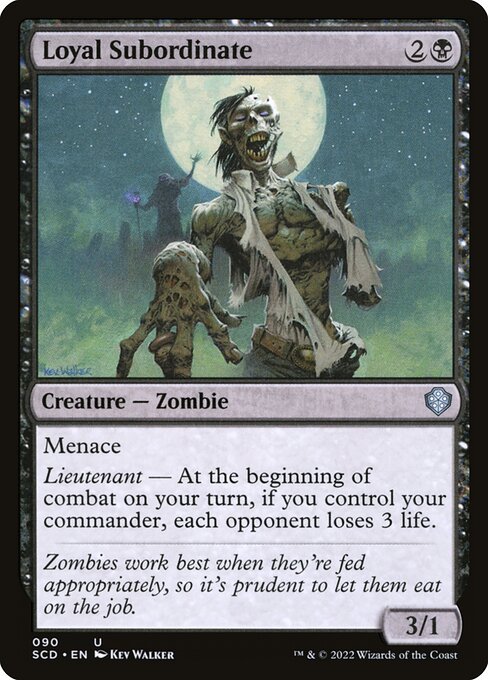 Loyal Subordinate - Starter Commander Decks - 90