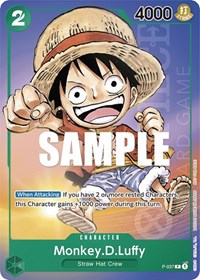 Monkey.D.Luffy (Gen Con 2023) - One Piece Promotion Cards - P-037