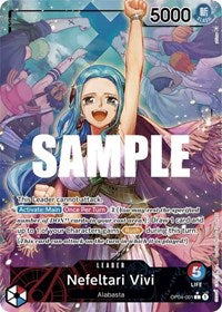Nefeltari Vivi (001) (Alternate Art) - Kingdoms of Intrigue - OP04-001