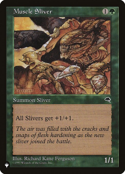 Muscle Sliver - The List - TMP-238
