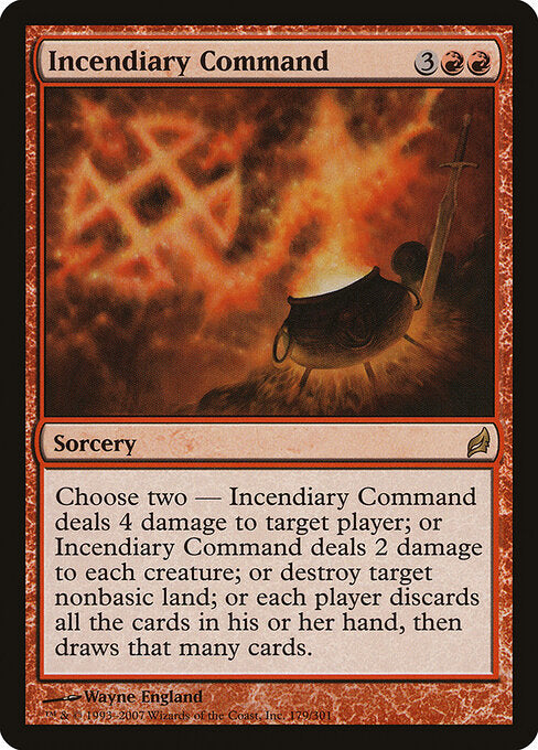 Incendiary Command - Lorwyn - 179