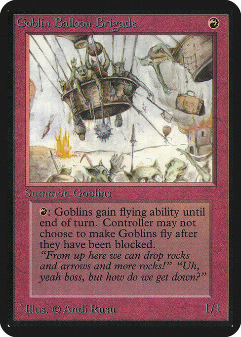 Goblin Balloon Brigade - Limited Edition Alpha - 153