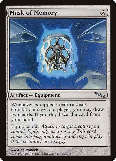 Mask of Memory - Mirrodin - 203