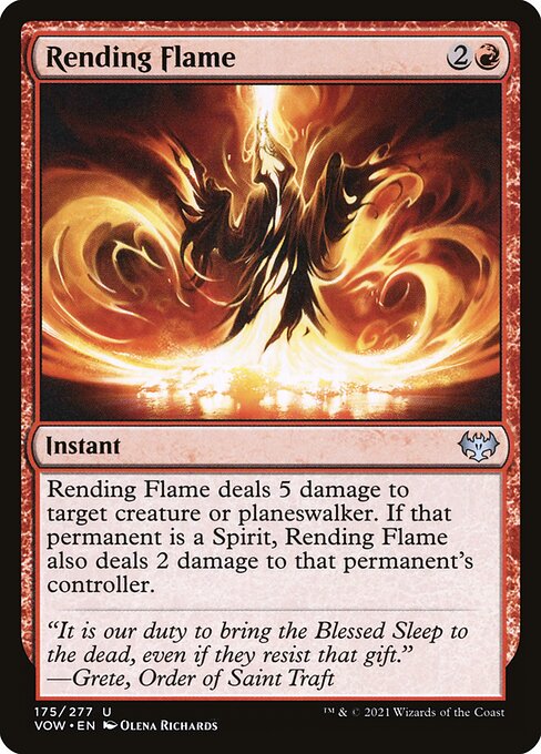 Rending Flame - Innistrad: Crimson Vow - 175